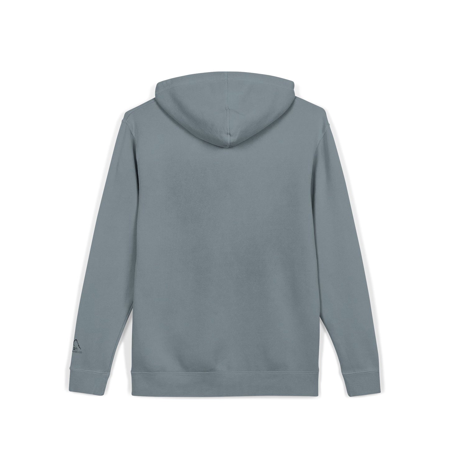 Embroidered Unisex Pigment-Dyed Hoodie - No Dog Left Behind Design