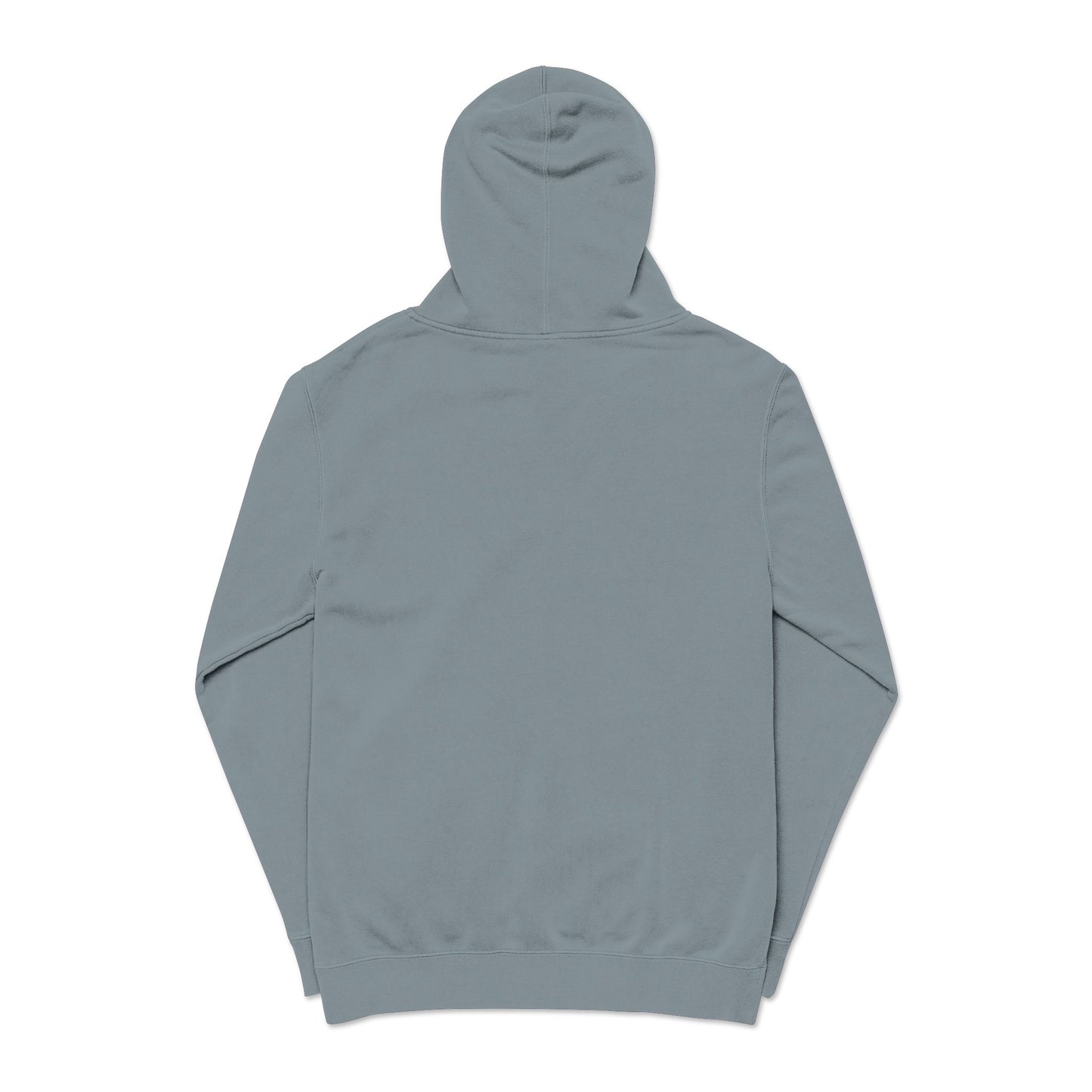Embroidered Unisex Pigment-Dyed Hoodie - No Dog Left Behind Design