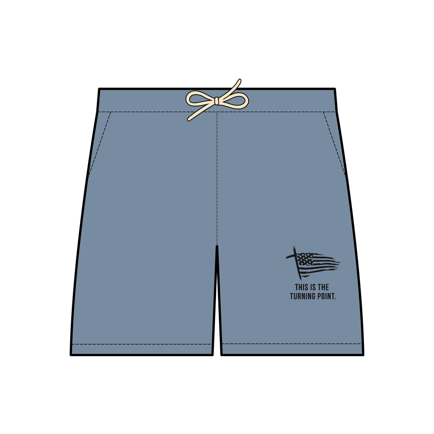 Garment-Dyed Fleece Sweat Shorts - Perfect for Summer, BBQs, Casual Outings, Independence Day, Comfortable Lounge Wear