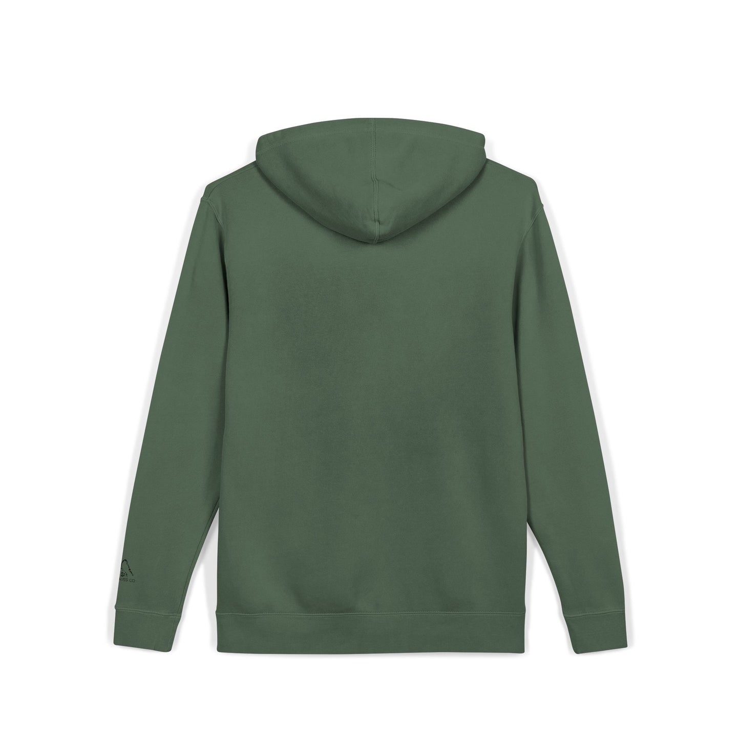 Embroidered Unisex Pigment-Dyed Hoodie - No Dog Left Behind Design