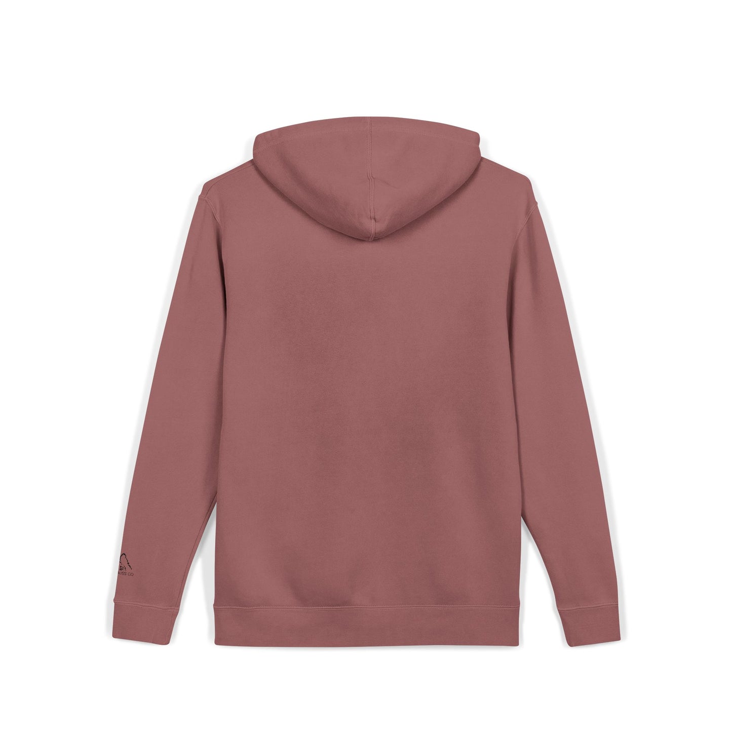Embroidered Unisex Pigment-Dyed Hoodie - No Dog Left Behind Design
