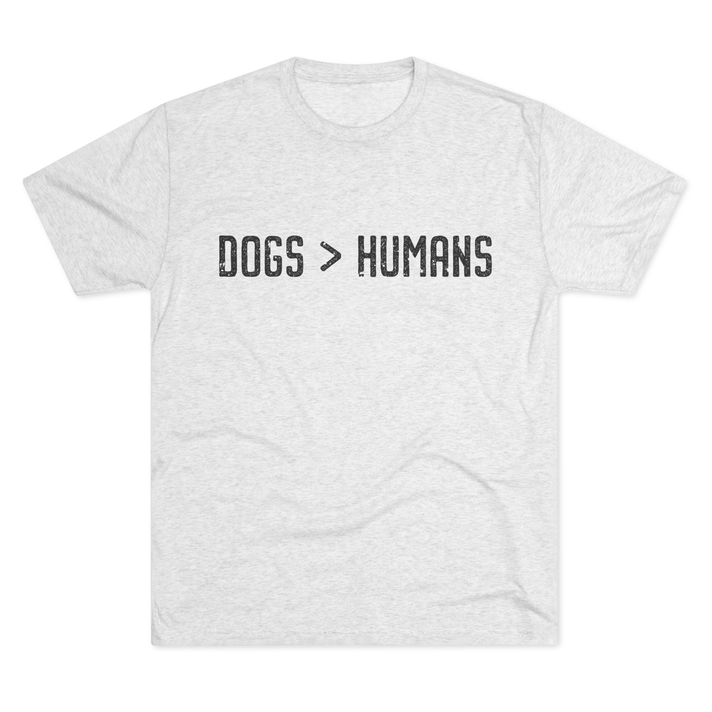 Dogs Humans Crew Tee