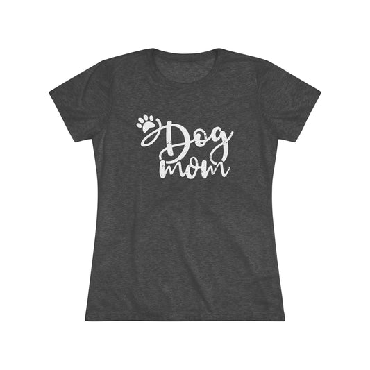 Dog Mom Women's Fitted Tee