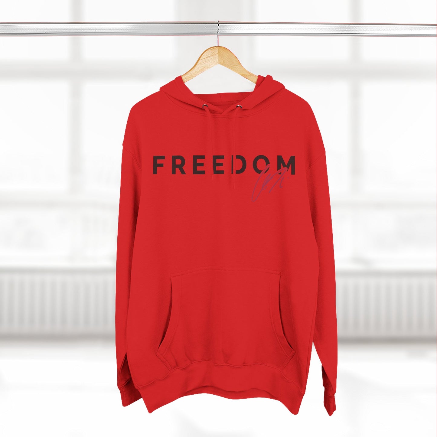 Freedom Fleece Hoodie – Cozy, Stylish, Inspirational Sweatshirt, Perfect Gift for Holidays, Family, Friends, Motivational Wear