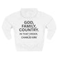 Freedom Fleece Hoodie – Cozy, Stylish, Inspirational Sweatshirt, Perfect Gift for Holidays, Family, Friends, Motivational Wear