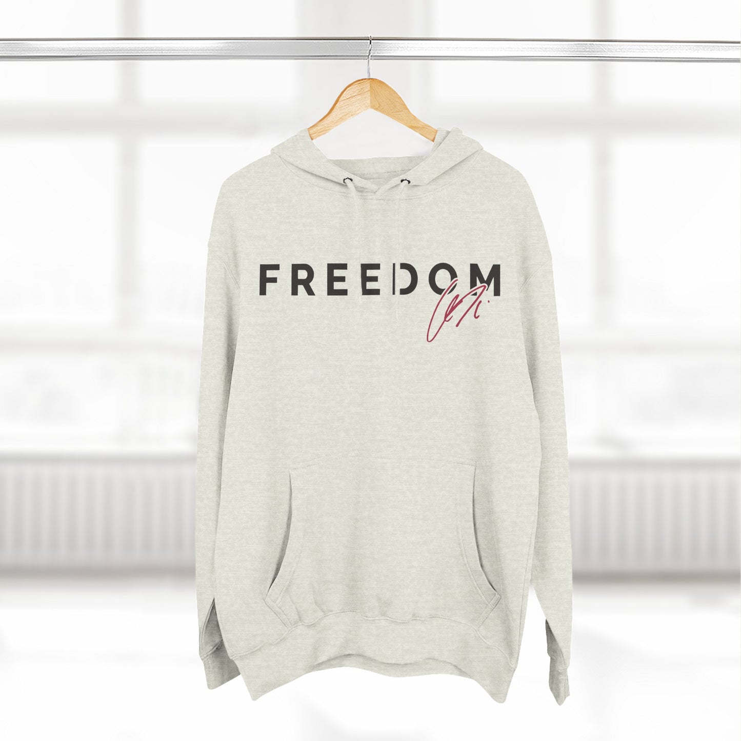 Freedom Fleece Hoodie – Cozy, Stylish, Inspirational Sweatshirt, Perfect Gift for Holidays, Family, Friends, Motivational Wear