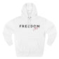 Freedom Fleece Hoodie – Cozy, Stylish, Inspirational Sweatshirt, Perfect Gift for Holidays, Family, Friends, Motivational Wear