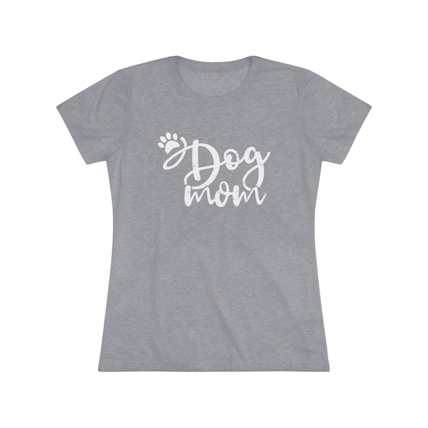 Dog Mom Women's Fitted Tee