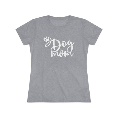 Dog Mom Women's Fitted Tee