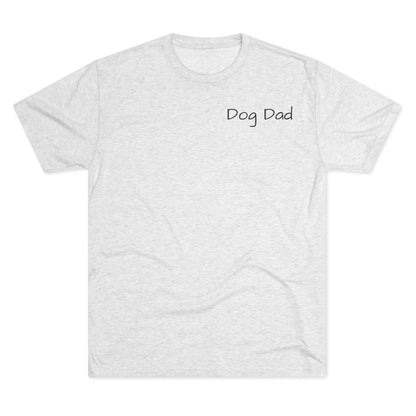 Dog Dad (Front & Back) Crew Tee