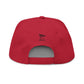 Embroidered Flat Bill Cap - Freedom Hat Design