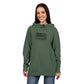 Embroidered Unisex Pigment-Dyed Hoodie - No Dog Left Behind Design