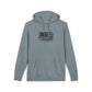 Embroidered Unisex Pigment-Dyed Hoodie - No Dog Left Behind Design