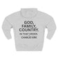 Freedom Fleece Hoodie – Cozy, Stylish, Inspirational Sweatshirt, Perfect Gift for Holidays, Family, Friends, Motivational Wear