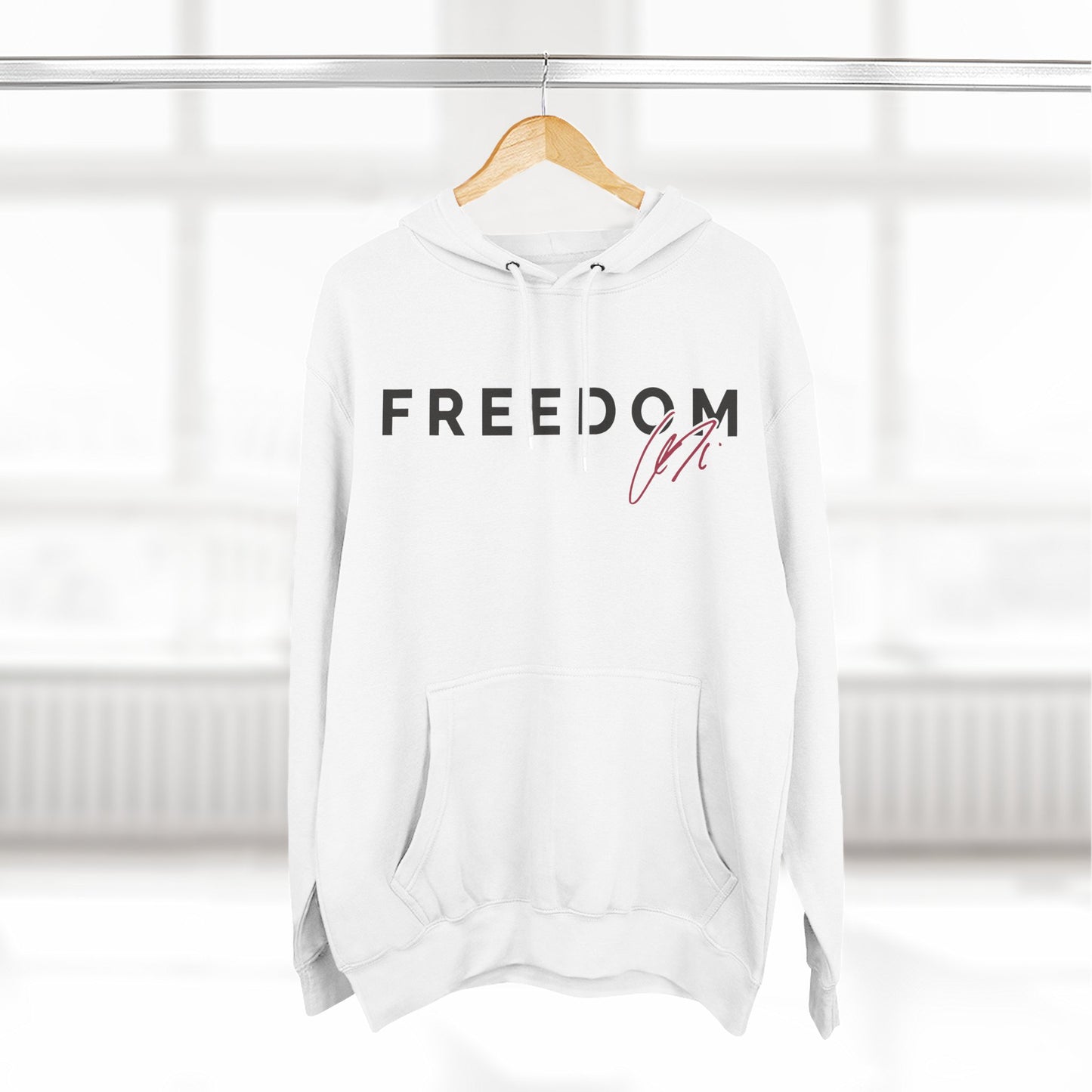 Freedom Fleece Hoodie – Cozy, Stylish, Inspirational Sweatshirt, Perfect Gift for Holidays, Family, Friends, Motivational Wear